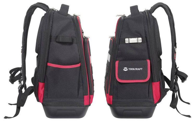 Produktbild: TOOLCRAFT TO-10207233 Werkzeugrucksack unbest&uuml;ckt (B x H x T) 35 x 45 x 23cm