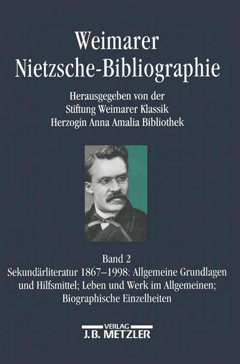 Produktbild: Weimarer Nietzsche-Bibliographie in 5 B&auml;nden
