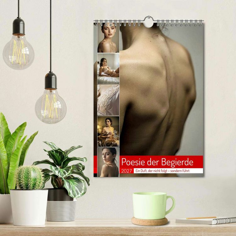Produktbild: Poesie der Begierde (Wandkalender 2027 DIN A4 hoch), CALVENDO Monatskalender