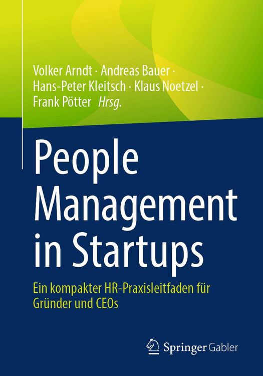 Produktbild: People Management in Startups