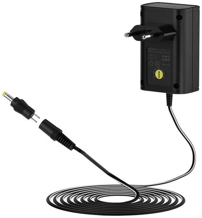 Produktbild: Ansmann 1201-0023 Steckernetzteil, einstellbar 12 V/DC, 9 V/DC, 7.5 V/DC, 6 V, 4.5 V/DC, 3 V 1000 mA 12 W