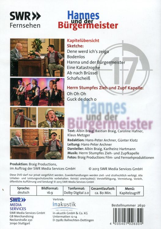 Produktbild: Hannes und der B&uuml;rgermeister - Teil 17
