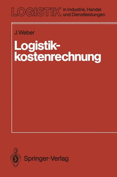 Produktbild: Logistikkostenrechnung