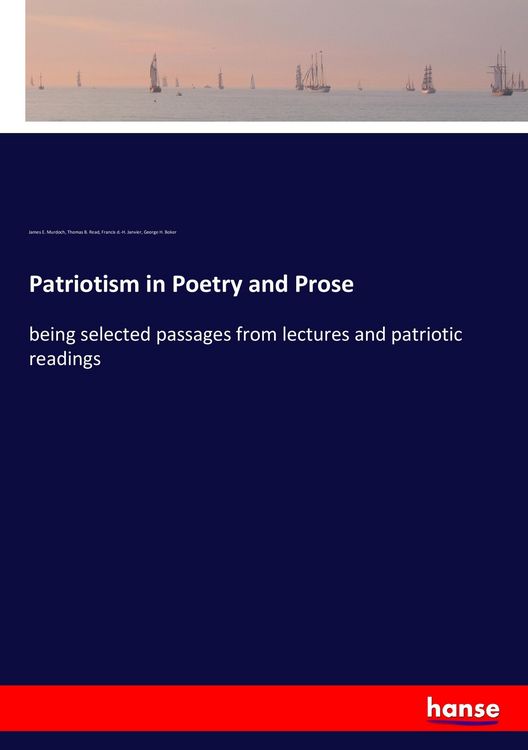 Produktbild: Patriotism in Poetry and Prose