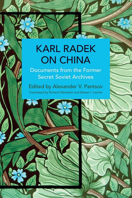 Produktbild: Karl Radek on China