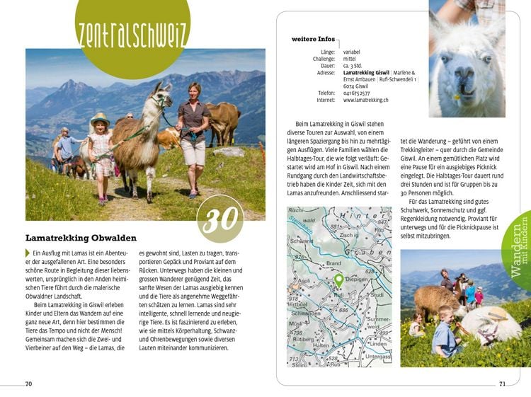 Produktbild: K&uuml;mmerly+Frey Erlebnis Schweiz Wandern mit Kindern - Wanderf&uuml;hrer