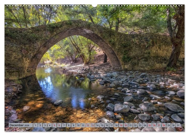 Produktbild: Cyprus, the sunny Mediterranean paradise (High Quality Premium Wall Calendar 2026 DIN A2 landscape),CALVENDO 12 Month Wall Calendar
