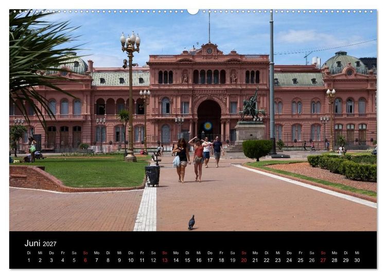 Produktbild: Buenos Aires (Wandkalender 2027 DIN A2 quer), CALVENDO Monatskalender