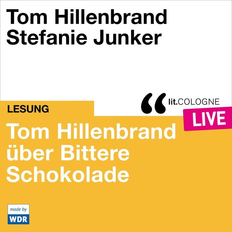 Produktbild: Tom Hillenbrand reicht uns bittere Schokolade