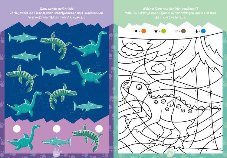 Produktbild: Einfach r&auml;tseln! F&uuml;r Kindergarten-Kids. Dinos
