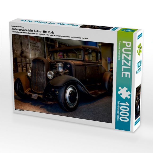 Produktbild: CALVENDO Puzzle Ein Motiv aus dem Kalender Au&szlig;ergew&ouml;hnliche Autos - Hot Rods | 1000 Teile Lege-Gr&ouml;&szlig;e 64x48cm Foto-Puzzle f&uuml;r gl&uuml;ckliche Stunden