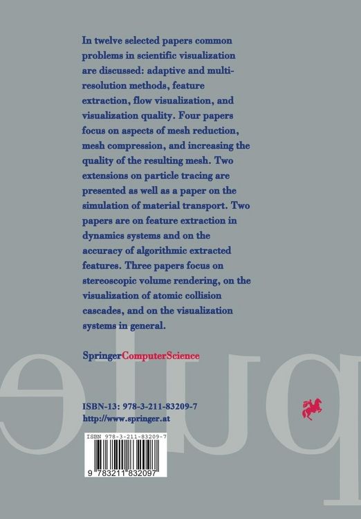 Produktbild: Visualization in Scientific Computing &rsquo;98