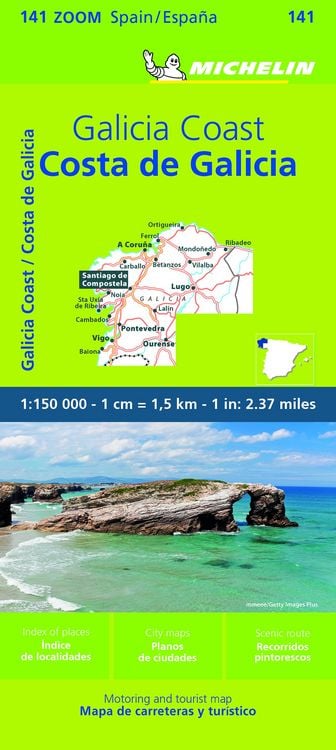 Produktbild: Michelin Costa de Galicia, Galicische K&uuml;ste