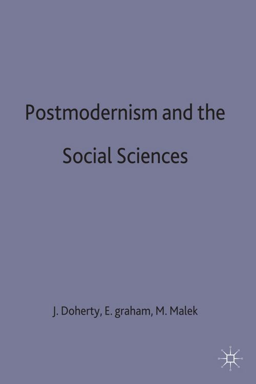 Produktbild: Postmodernism and the Social Sciences