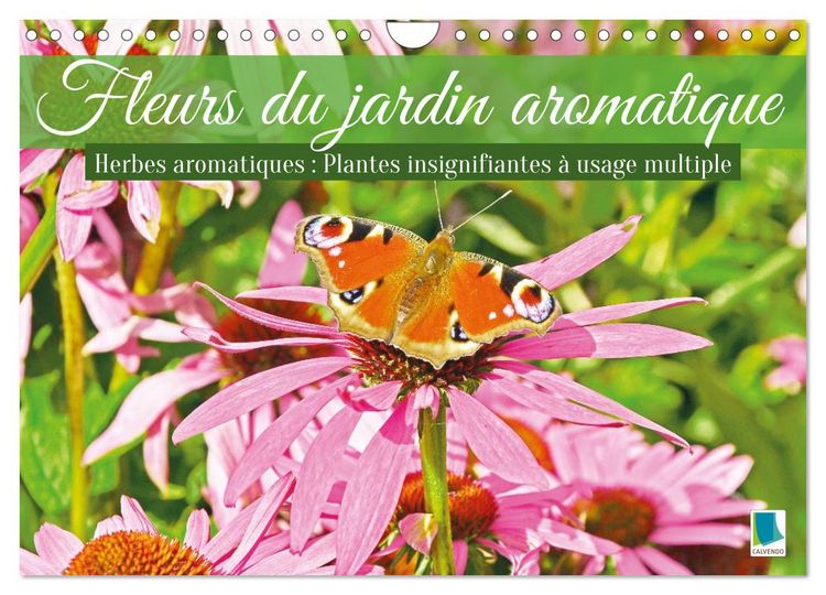 Produktbild: Fleurs du jardin aromatique (Calendrier mural 2027 DIN A4 vertical), CALVENDO calendrier mensuel