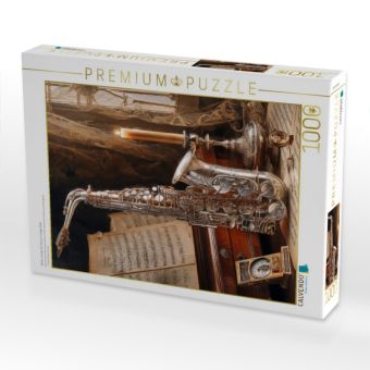 Produktbild: CALVENDO Puzzle Winter zwingt die Tasten in eisige Stille | 1000 Teile Lege-Gr&ouml;&szlig;e 64x48cm Foto-Puzzle f&uuml;r gl&uuml;ckliche Stunden