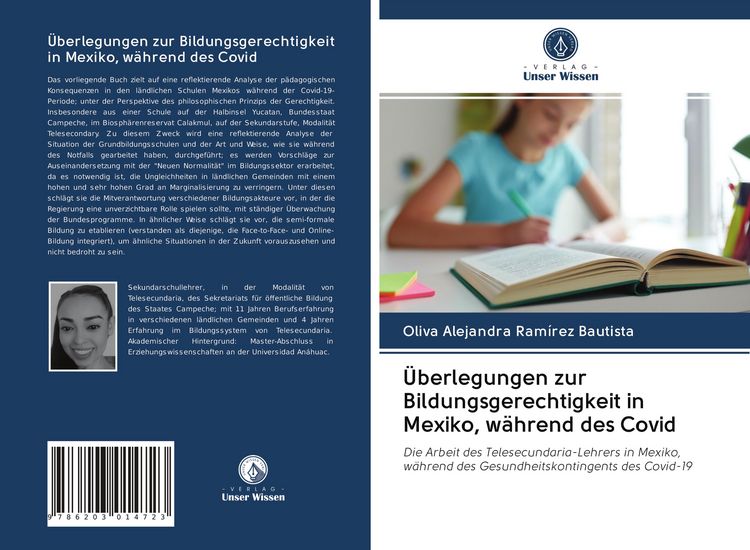 Produktbild: &Uuml;berlegungen zur Bildungsgerechtigkeit in Mexiko, w&auml;hrend des Covid