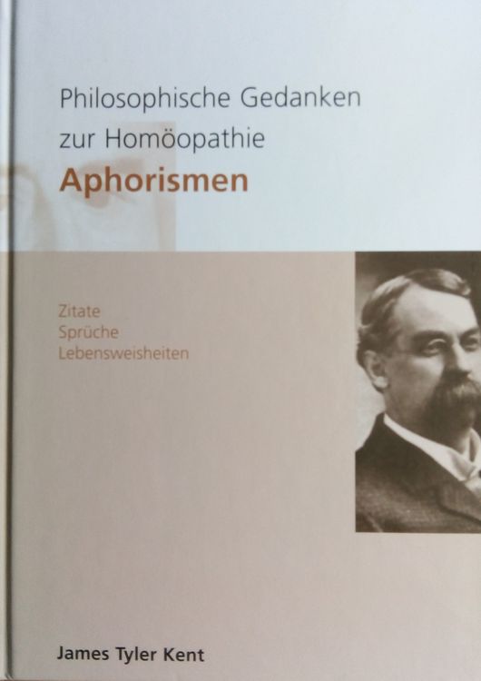 Produktbild: Philosophische Gedanken zur Hom&ouml;opathie - Aphorismen