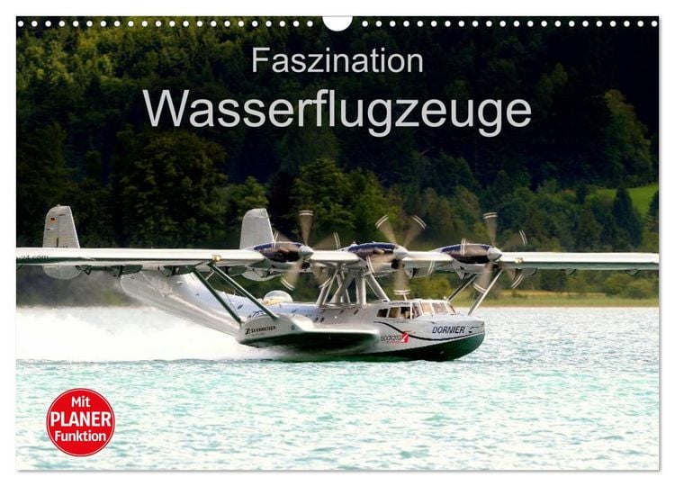 Produktbild: Faszination Wasserflugzeuge (Wandkalender 2026 DIN A3 quer), CALVENDO Monatskalender