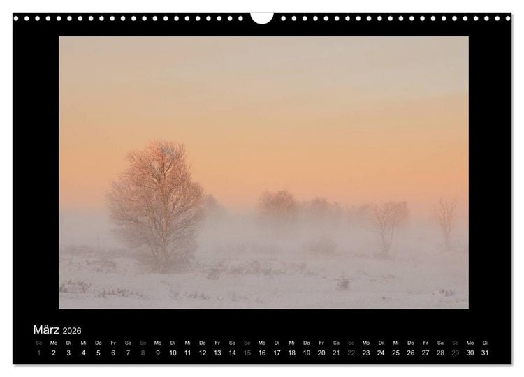 Produktbild: Hohes Venn und Ardennen (Wandkalender 2026 DIN A3 quer), CALVENDO Monatskalender