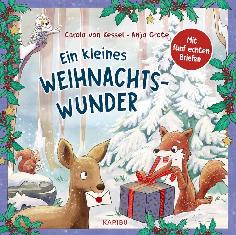 Produktbild: Ein kleines Weihnachtswunder &ndash; Mit f&uuml;nf echten Briefen