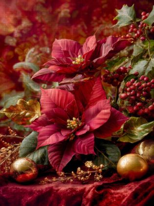 Produktbild: CALVENDO Puzzle Barocke Weihnacht - strahlend wie ein goldener Atemzug | 1000 Teile Lege-Gr&ouml;&szlig;e 64x48cm Foto-Puzzle f&uuml;r gl&uuml;ckliche Stunden