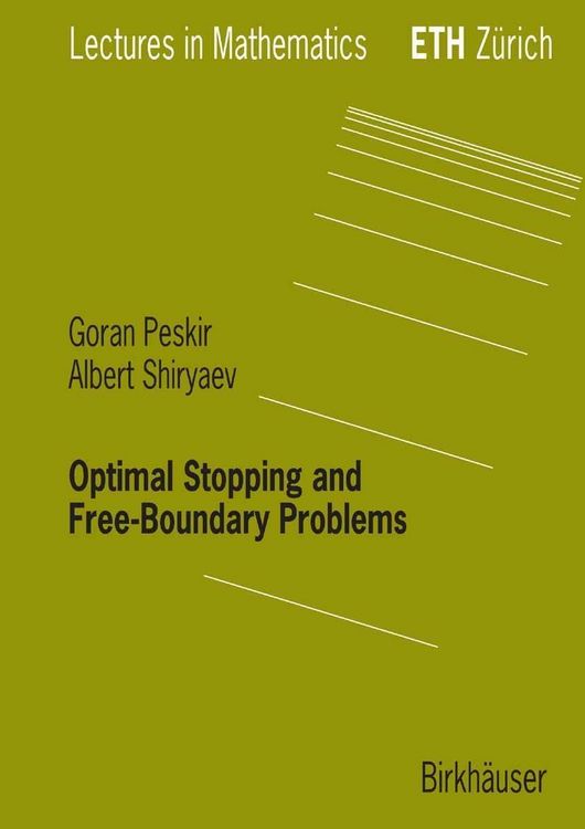 Produktbild: Optimal Stopping and Free-Boundary Problems