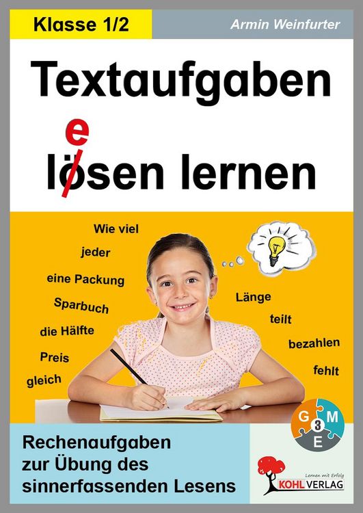 Produktbild: Textaufgaben l(e)&ouml;sen lernen im 1.-2. Schuljahr