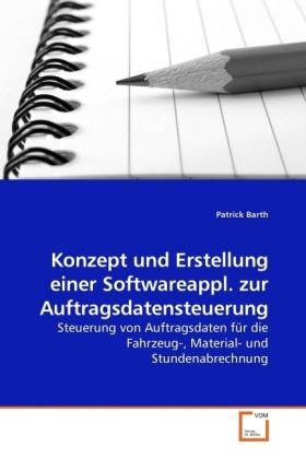 Produktbild: Barth, P: Konzept und Erstellung einer Softwareappl. zur Auf