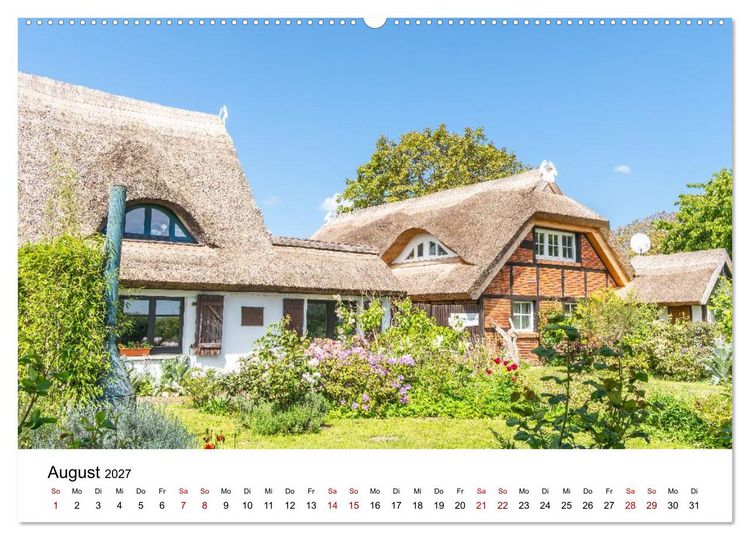 Produktbild: R&uuml;gen eine Insel der Tr&auml;ume (Wandkalender 2027 DIN A2 quer), CALVENDO Monatskalender