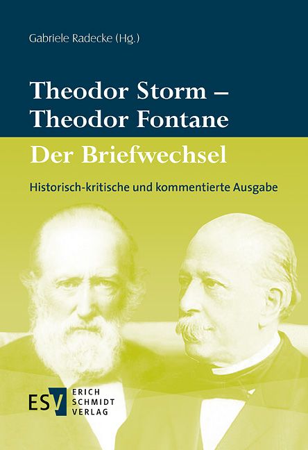 Produktbild: Theodor Storm &ndash; Theodor Fontane - - Der Briefwechsel