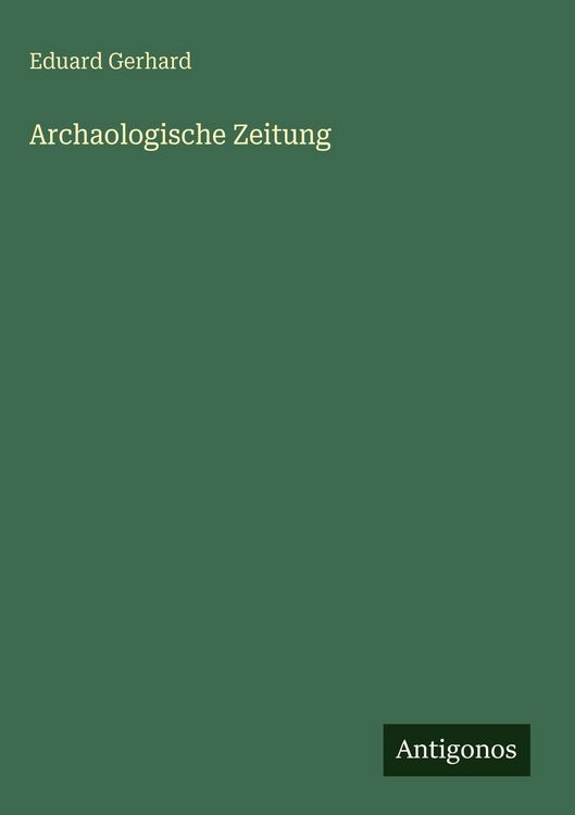 Produktbild: Archaologische Zeitung