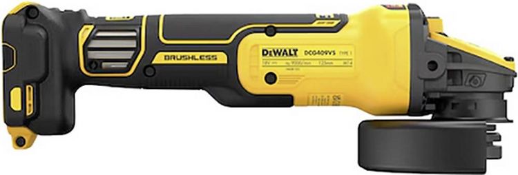 Produktbild: DEWALT DCG409VSNT-XJ Akku-Winkelschleifer ohne Akku, ohne Ladeger&auml;t 18 V