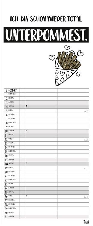 Produktbild: My Timer Visual Words 2027