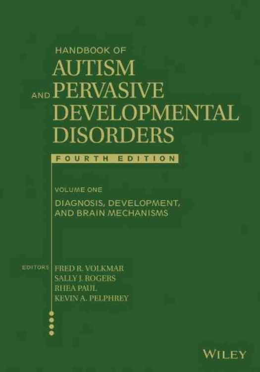 Produktbild: Handbook of Autism and Pervasive Developmental Disorders, Volume 1