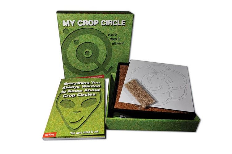 Produktbild: My Crop Circle Kit: Create Your Own Natural Phenomenon! [With Seeds, Templates, Alien Growing Matter, Tray]