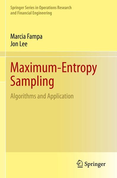 Produktbild: Maximum-Entropy Sampling