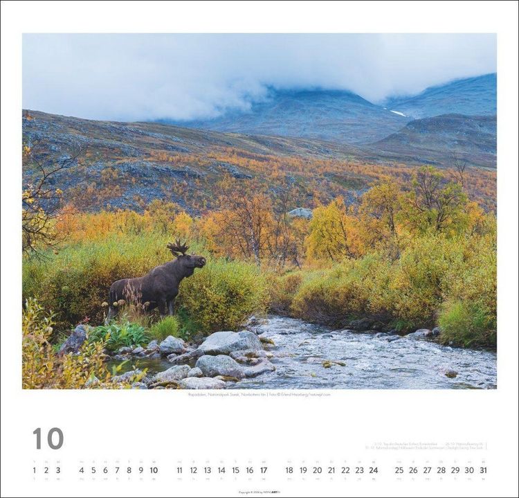 Produktbild: Schweden Kalender 2027 - Licht und Wasser