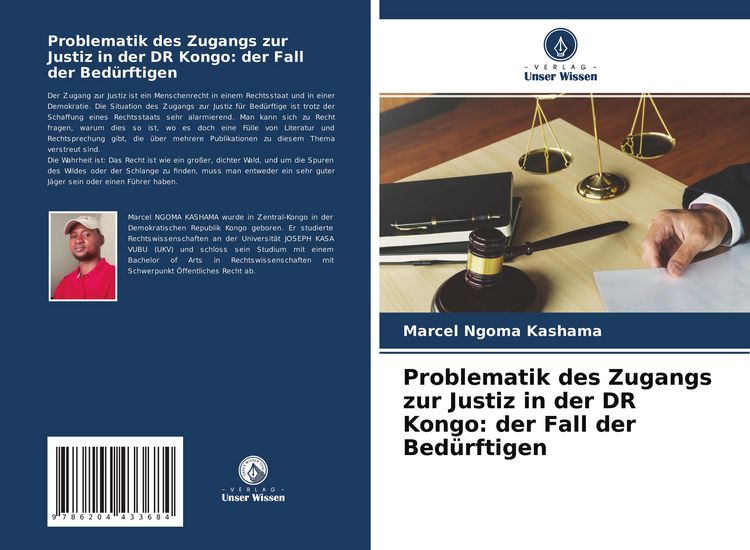 Produktbild: Problematik des Zugangs zur Justiz in der DR Kongo: der Fall der Bed&uuml;rftigen