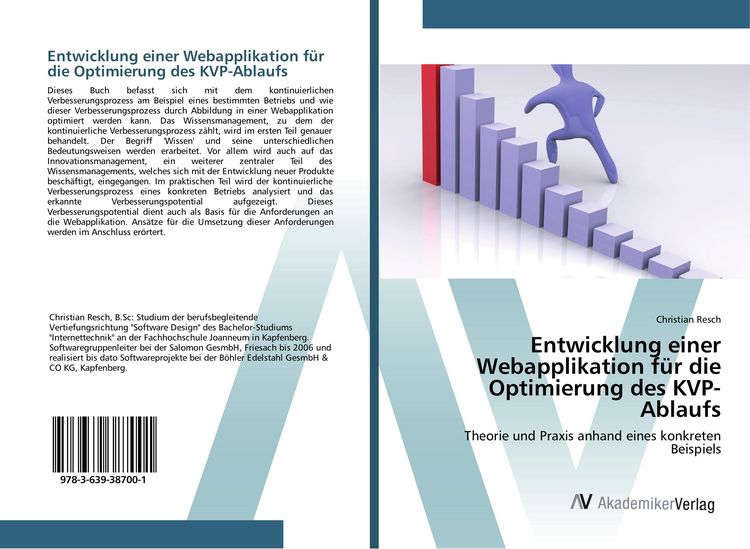 Produktbild: Entwicklung einer Webapplikation f&uuml;r die Optimierung des KVP-Ablaufs