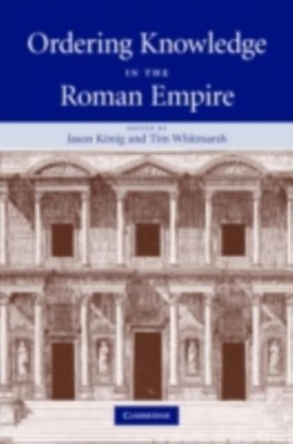 Produktbild: Ordering Knowledge in the Roman Empire