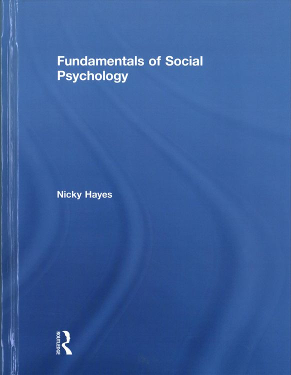 Produktbild: Hayes, N: Fundamentals of Social Psychology