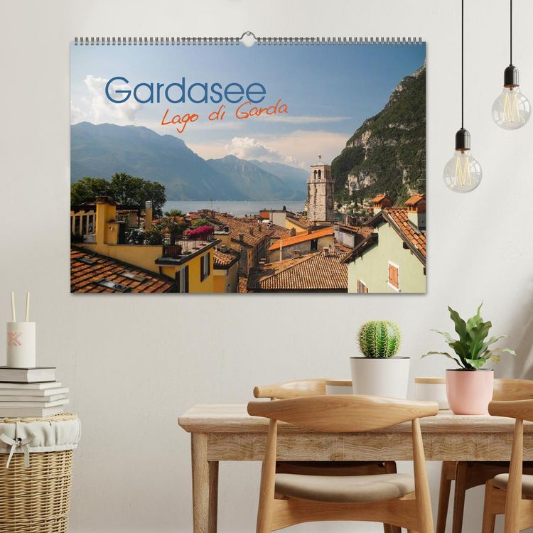 Produktbild: Gardasee. Lago di Garda (Wandkalender 2026 DIN A2 quer), CALVENDO Monatskalender