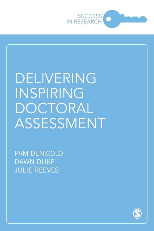 Produktbild: Delivering Inspiring Doctoral Assessment