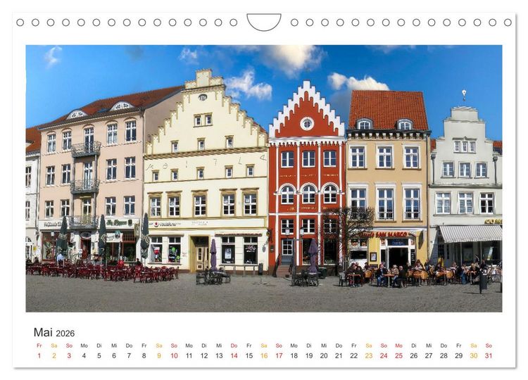 Produktbild: Mecklenburg-Vorpommern - Land zwischen Meer und Seen (Wandkalender 2026 DIN A4 quer), CALVENDO Monatskalender