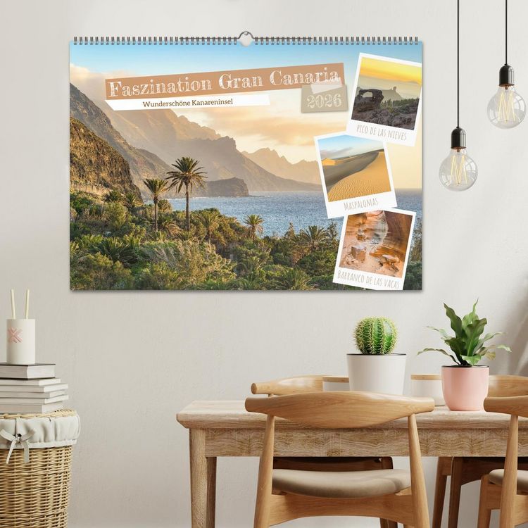Produktbild: Faszination Gran Canaria (Wandkalender 2026 DIN A2 quer), CALVENDO Monatskalender