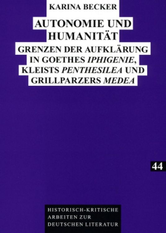 Produktbild: Autonomie und Humanit&auml;t