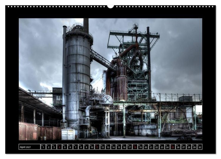 Produktbild: Rost - Quer durch's Ruhrgebiet (Wandkalender 2027 DIN A2 quer), CALVENDO Monatskalender