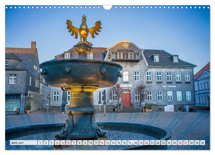 Produktbild: Goslar - Zwischen Fachwerk und Welterbe (Wandkalender 2027 DIN A3 quer), CALVENDO Monatskalender