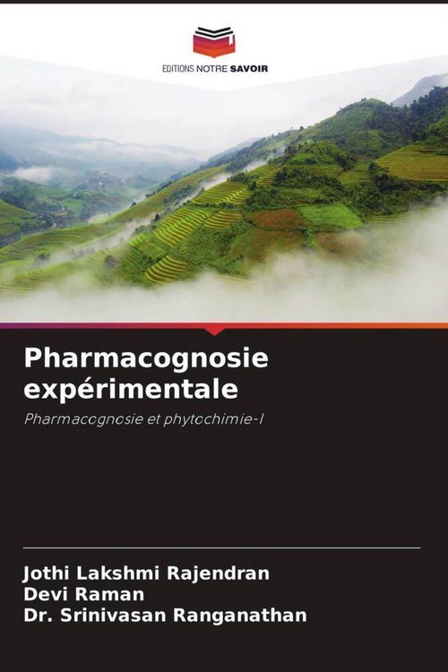 Produktbild: Pharmacognosie exp&eacute;rimentale